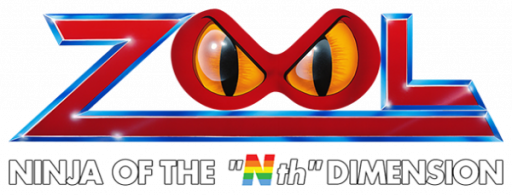 Zool Ninja of the Nth Dimension logo for Amiga CD32